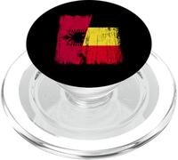 Albania Belgio Half Flag Maglia Albanese Belga PopSockets PopGrip per MagSafe