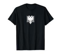 Albania Flag Shirt Men Women Albanian Double Headed Eagle Maglietta