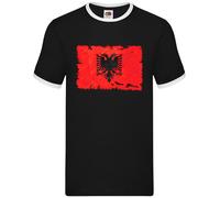 Albania Grunge Bandiera - Uomo Suoneria - Albanese Repubblica Tirana - Lek