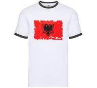 Albania Grunge Bandiera - Uomo Suoneria - Albanese Repubblica Tirana - Lek