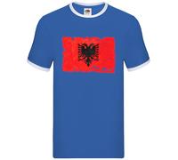 Albania Grunge Bandiera - Uomo Suoneria - Albanese Repubblica Tirana - Lek