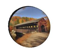 Albany Coperto Ponte Coperto Coperto Coperto Pneumatico Copertura Impermeabile Anti UV Pneumatico 61 cm Single Axle Wheel Covers per RV Truck SUV Rimorchio Universale per tutte le stagioni