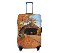 Albany Copertura elastica per bagagli da viaggio con ponte coperto, adatta per bagagli da 45,7 a 81,7 cm, Nero , XL