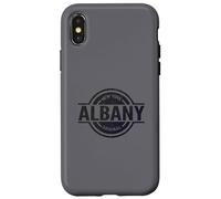 Albany New York - Ufficiale Albany NY Custodia per iPhone X/XS