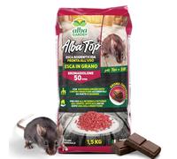 Albatop Veleno Per Topi Esca Topicida In Grani X 1,5 Kg Ratticida Potente