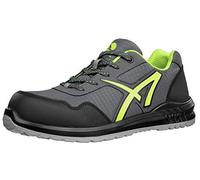 ALBATROS Drifter Black Low Scarpe da lavoro di sicurezza S1P SRC, tappo in fibra di vetro, antiscivolo, vegano, senza metallo, unisex, grigio verde, 45 EU
