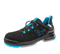 ALBATROS Fastpack Low S1PL ESD FO SR scarpe antinfortunistiche unisex antiscivolo senza metalli vegan tappo in fibra di vetro scarpe da lavoro, nero/blu, 45 EU