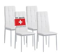Albatros International GmbH Sedie, Bianco, 4-er Set