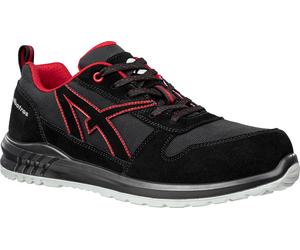 Albatros leisureit- / scarpa da lavoro Clifton St Low O2 ESD SRC nero/rosso EUR 46