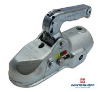 ALBE Gancio di Traino Em 350R Vers. D 3500kg Ø65 14,5/14.5mm Per M14