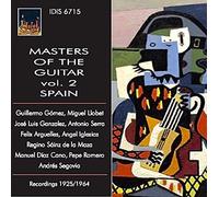 ALBENIZ / GRANADOS / TARREGA Masters of the Guitar: Spain, Vol. 2 (CD)