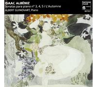 Albéniz : Sonates Pour Piano N. 3, 4 & 5 - Valse `L'Automne`