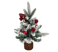 ALBERELLO NATALE DA INTERNI CON BASE CEPPO ADDOBBATO Alto 34cm Ref 581013 IMMA