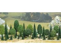 Alberi 35 Pezzi Assortiti N 1:160 Diorama Model RIPB 6592