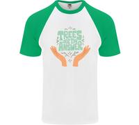 Alberi Are The Answer Climate Change DA UOMO S/S Baseball T-Shirt