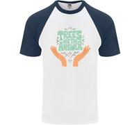 Alberi Are The Answer Climate Change DA UOMO S/S Baseball T-Shirt