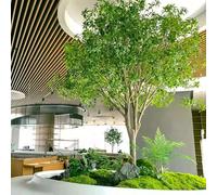 Alberi artificiali, piante verdi bioniche di alta qualità for l'architettura del paesaggio d'interni, grandi alberi artificiali decorativi e paesaggi semplici(1.8m)