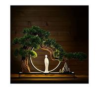 Alberi Artificiali Simulazione Di Pino Di Benvenuto Pianta Verde Bonsai Arte In Ferro Ingresso Giapponese Del Soggiorno Bonsai Di Montagna Finta Decorazione Per La Casa Ornamenti Per Interni Pino Sim
