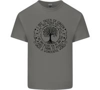 Alberi Che Mondo Meraviglioso Ambiente Maglietta Bambini Ragazzi Ragazze