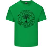 Alberi Che Mondo Meraviglioso Ambiente Maglietta Bambini Ragazzi Ragazze