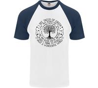 Alberi Che Mondo Meraviglioso Ambiente Maglietta Baseball S/S Uomo