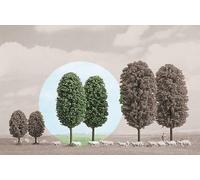 Alberi Decidui 100Mm (Confezione Da 2) HO/OO Gauge Busch 6053