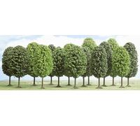 Alberi Decidui Da Parco (Confezione Di 12 Alberi) HO/OO/TT Scala Busch 6486