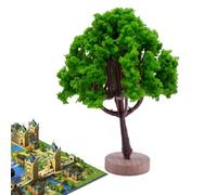 Alberi del paesaggio del modello, Scenario Albero Artificiale, Forniture per paesaggi modello, da giardino in miniatura, albero verde per progetti fai-da-te Paesaggio