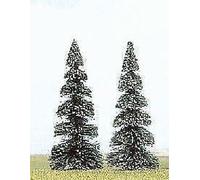 Alberi Di Abete Altezza 110Mm (Confezione Da 2) HO/OO Scala Busch 6105