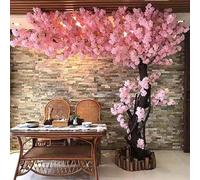 Alberi di Ciliegio Artificiali Rosa, Simulazione di Un Albero di Ciliegio,Grande Albero di Ciliegio Artificiale,Fatto a Mano per Casa Ufficio Interno Esterni Decorativo,1.8x1.5m/5.9x4.9ft