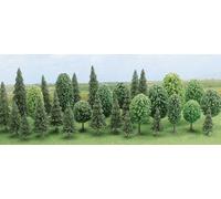 Alberi Di Foresta Mista (Confezione Da 30 Alberi) HO/OO Gauge Busch 6489
