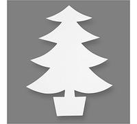 Alberi di Natale, altezza: 21,5 cm, 25 pezzi, 230 g