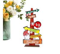 Alberi di Natale - arredamento da tavolo in legno per display per le vacanze | Legno rustico con design a più livelli, affascinante fulcro per mantello sugli per, scena festiva