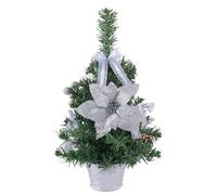 Alberi Di Natale Da Tavolo Con Luci | 40 Cm Decorazione Per Le Feste | Albero Di Natale Artificiale Da Scrivania - per la Casa e gli Interni, Inverno, Sala, Festa, e Tavolo come Centrotavola