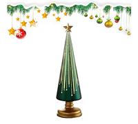 Alberi di Natale da tavolo, decorazioni natalizie illuminate, decorazione per la casa, per feste, camera da letto, soggiorno, libreria, camino, scrivania, hotel