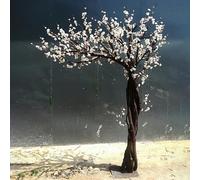 Alberi Di Prugna Artificiali, Albero Di Prugna Simulato For La Decorazione Di Paesaggi E Luoghi - Uso Interno Ed Esterno, For Ristoranti, Centri Commerciali, Riunioni(B,4X3.5M)