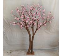 Alberi Di Prugna Artificiali, Albero Di Prugna Simulato For La Decorazione Di Paesaggi E Luoghi - Uso Interno Ed Esterno, For Ristoranti, Centri Commerciali, Riunioni(D,1m)