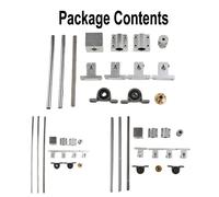 Alberi di supporto guida lineare orizzontale set pilastri ricambio pratico