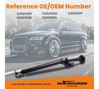 Alberi di trasmissione for VW Touareg Porsche Cayenne 3.2 3.6 4.2 6.0 7L0521102H