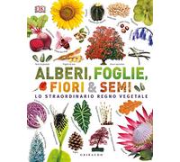 Alberi, foglie, fiori e semi