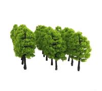 Alberi in miniatura, confezione da 60 pezzi, 3,5 cm, per architettura del | Realizzato in plastica resistente, consistenza realistica, resistente alle intemperie, perfetto per sabbiere e modelli