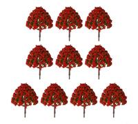 Alberi in scala 1:150 e 1:100 per modellino di treno per scena di diorama forestale con design naturale per strumenti di educazione paesaggistica e psicologica (1: 150)