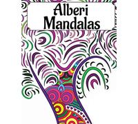 Alberi Mandalas: Libro da colorare per adulti e adolescenti | Mandala | Antistress, relax | Grande formato, 21,6x28 cm