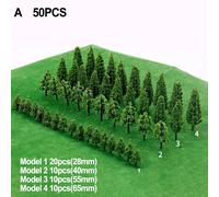 Alberi Modello Wargame Scenario per nuovo 50PCS 50pcs Alberi di Qualità