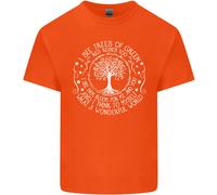 Alberi What A Wonderful World Ambiente T-Shirt Ragazzi Ragazze