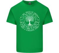Alberi What A Wonderful World Ambiente T-Shirt Ragazzi Ragazze