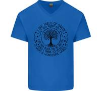 Alberi What A Wonderful World Ambiente Uomo Scollo A V Cotone T-Shirt