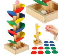 Albero a biglie in legno MONTESSORI