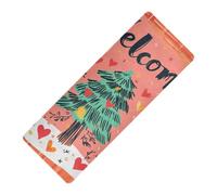 Albero Amore Cuori Benvenuto stampato yoga mat antiscivolo Per yoga caldo, gomma naturale antiscivolo, con borsa da yoga per tappetino tapete para ejercicio 180,3 x 66 cm