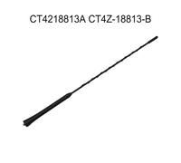Albero antenna radio aerea in plastica nera per design dissipatore di calore For